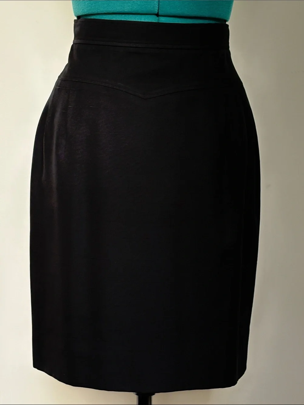 CHANEL Vintage Black Silk Suit - early 1990’s